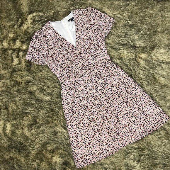 J. Crew Ditsy Floral Mini Tea Dress - Picture 5 of 6